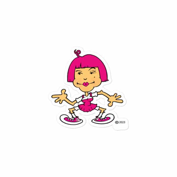 La La Bubble-free stickers