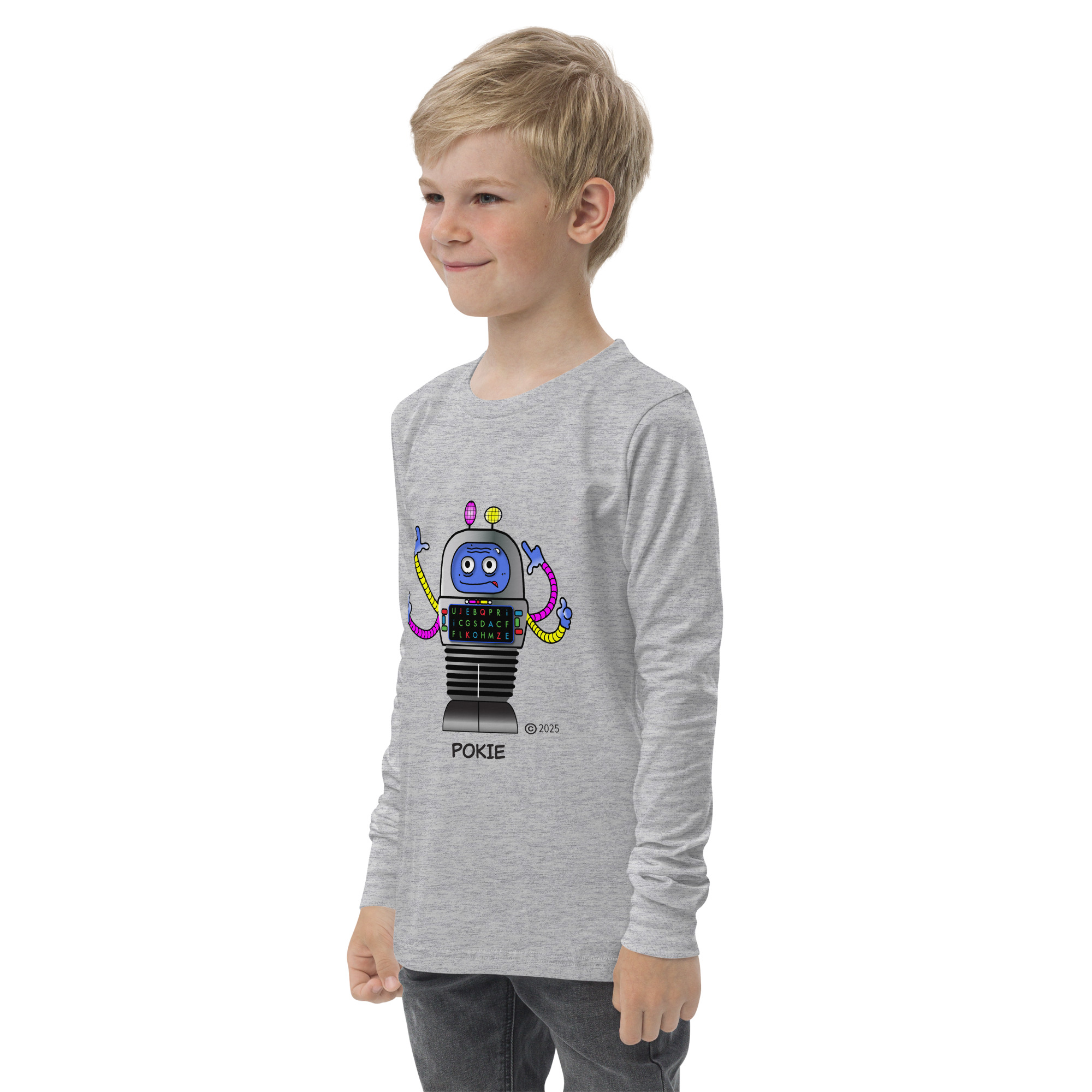 Pokie Youth long sleeve tee - Image 2