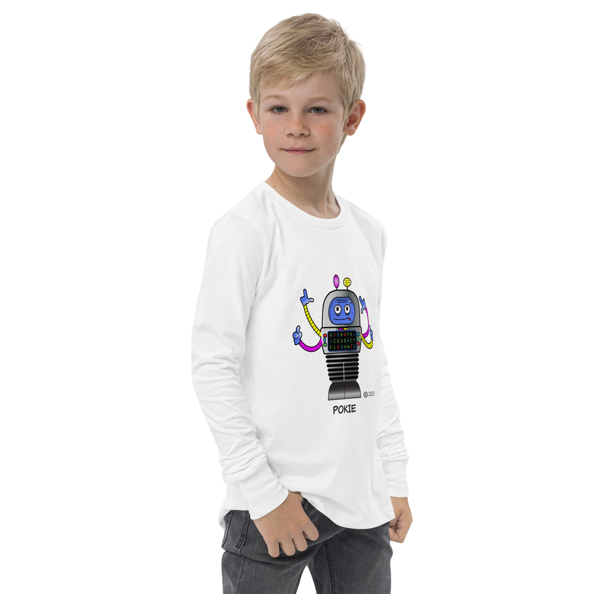 Pokie Youth long sleeve tee - Image 6
