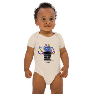 POKIE Organic cotton baby bodysuit