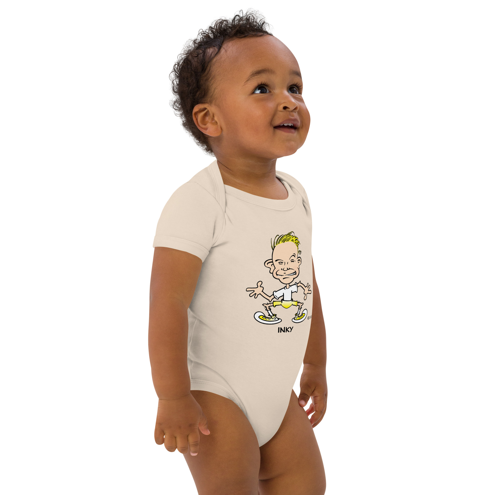 INKY Organic cotton baby bodysuit - Image 2