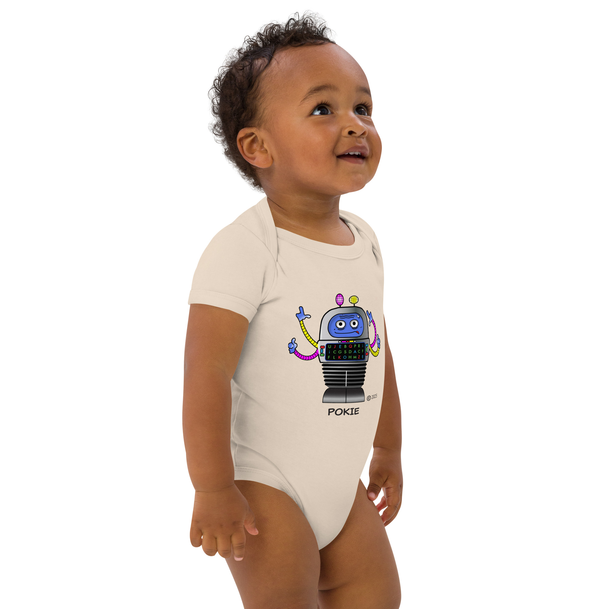 POKIE Organic cotton baby bodysuit - Image 2