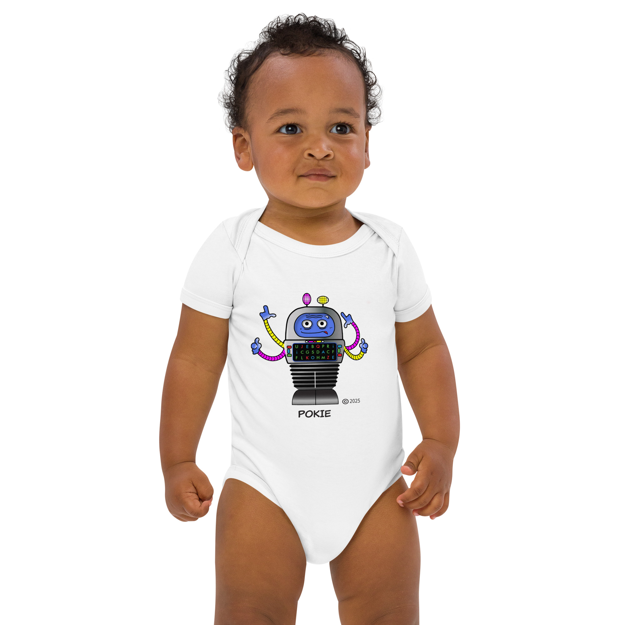 POKIE Organic cotton baby bodysuit - Image 3